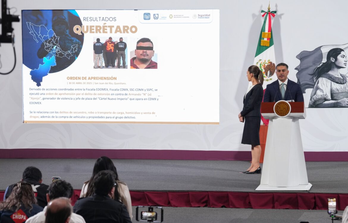 Harfuch acusa a jueces de liberar narcos