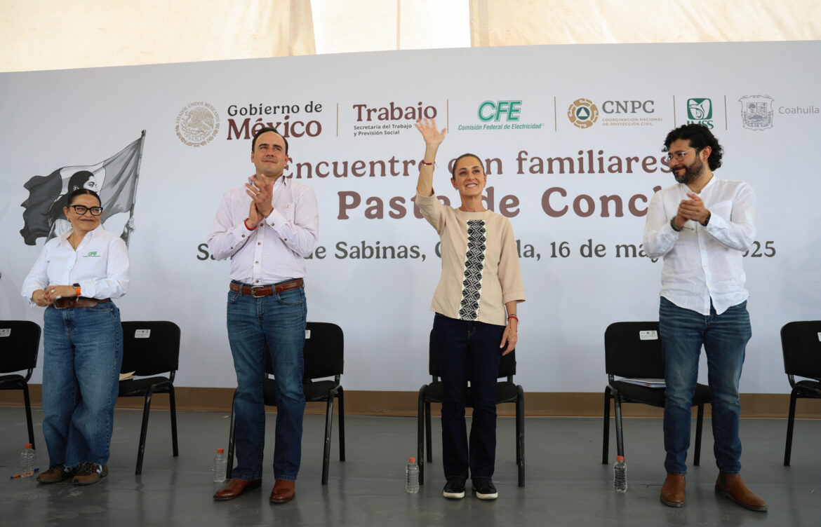 Sheinbaum promete rescatar a todos los mineros