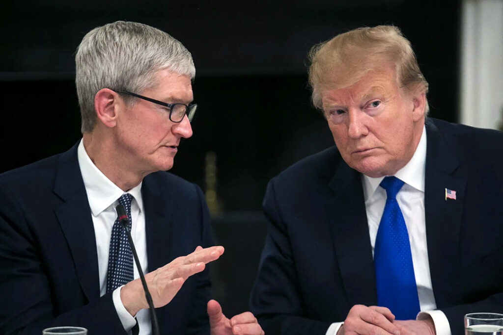 JUST IN: President Trump BLASTED Apple CEO Tim Cook, warning that if they continue to manufacture iPhones in India instead of the United States, he will impose a 25% tariff on them. Trump wrote on Truth Social: “I have long ago informed Tim Cook of Apple that I expect their… pic.twitter.com/UZ6uYiXORb— RedWave Press (@RedWave_Press) May 23, 2025