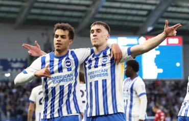 Brighton superó a Liverpool 3-2 y mantiene vivas sus aspiraciones para jugar en torneos europeos la próxima temporada.