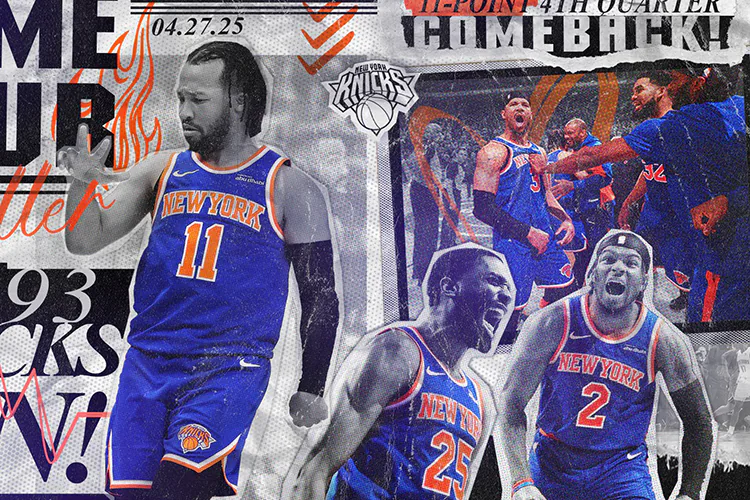 NBA | Brunson comanda a Knicks en dramático cierre; Clippers igualan serie ante Nuggets