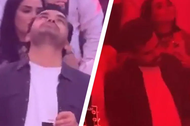 VIDEO | Captan a Máynez en presunto estado de ebriedad en show de Carín León
