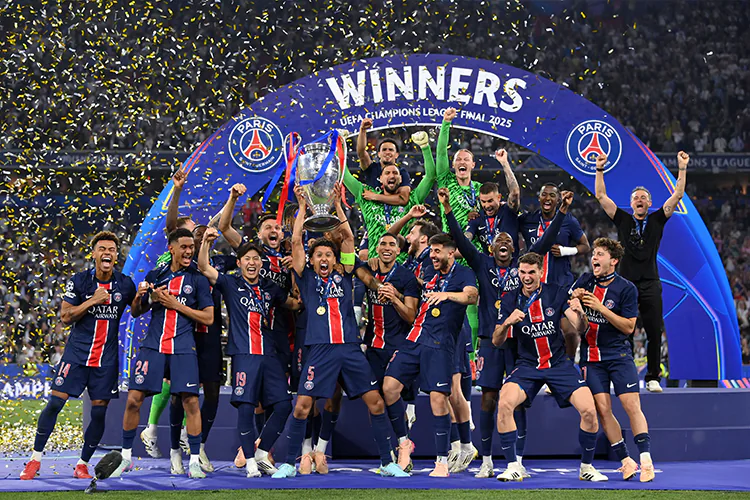 PSG conquista su primera Champions con histórica paliza 5-0 al Inter Milán