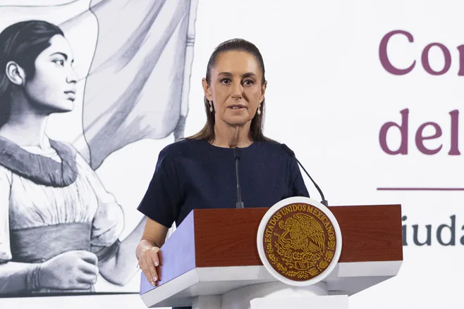 Descarta Sheinbaum reunirse con la CNTE y se pronuncia sobre las protestas y agresiones