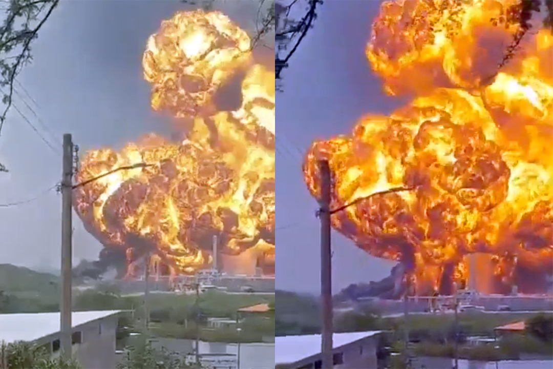 ¡Alerta máxima! Fábrica explota en Cadereyta