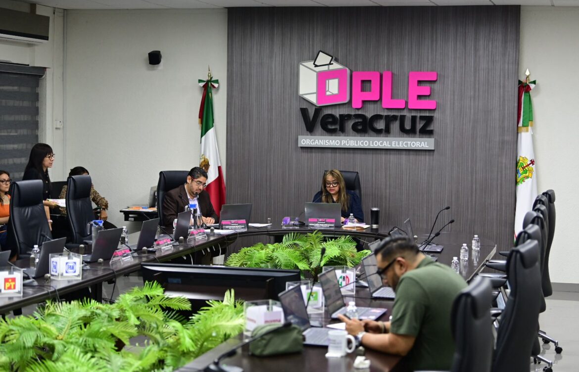 OPLE Veracruz aprueba distribución del financiamiento público y límites del financiamiento privado para candidaturas independientes del PELO 2024-2025