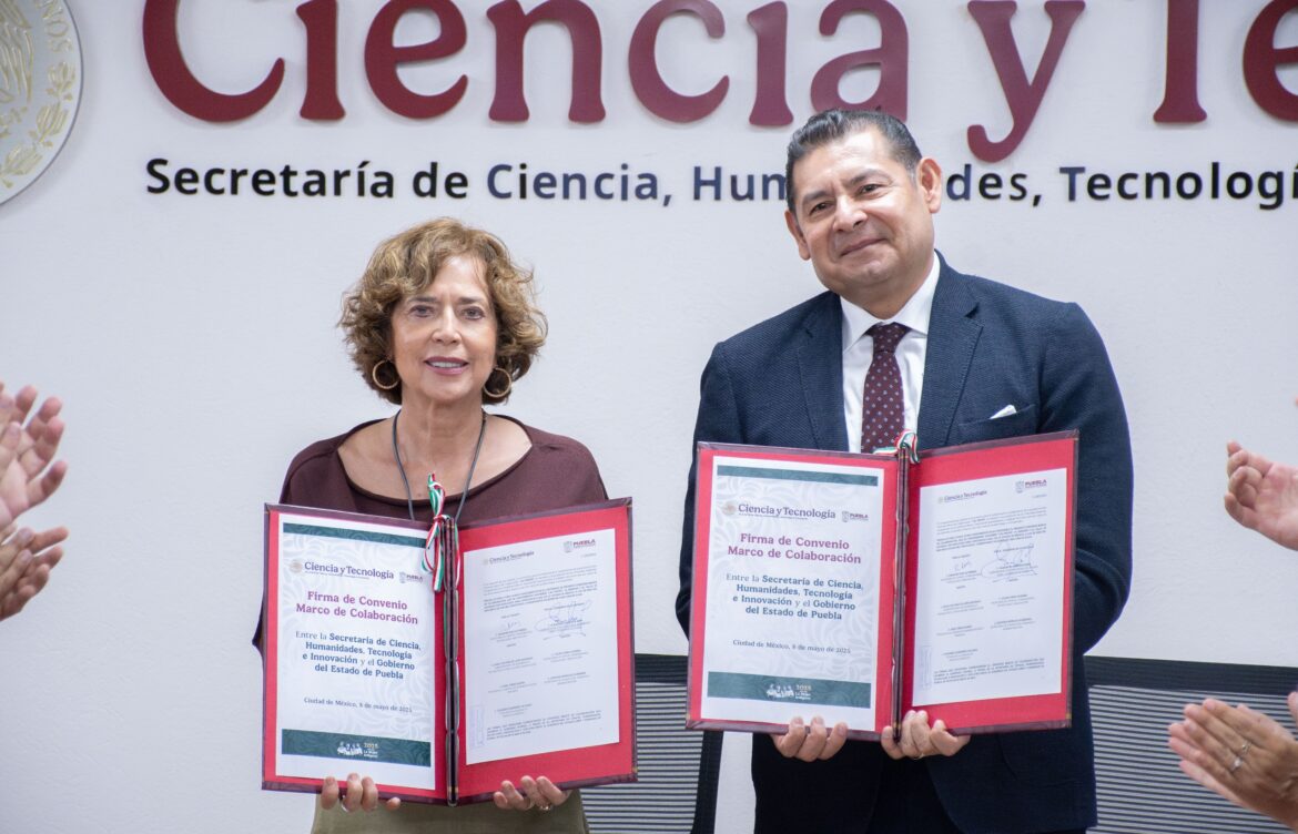 México y Puebla firman pacto tecnológico clave