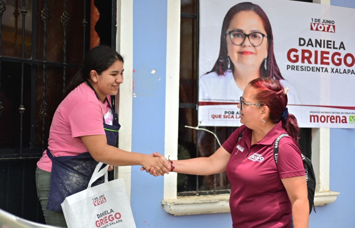 Griego: “Xalapa votará por transformación”