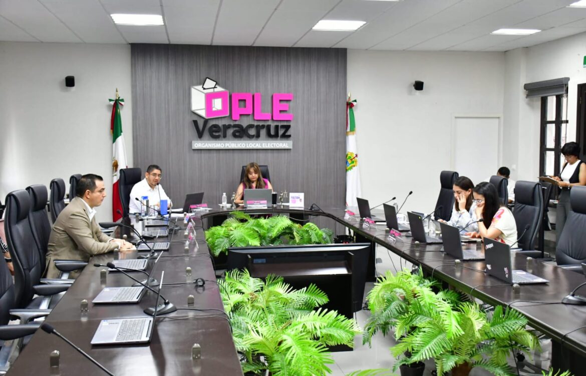 OPLE Veracruz aprueba directrices para el cómputo estatal del Proceso Electoral Local Extraordinario 2024-2025 para la elección de personas juzgadoras