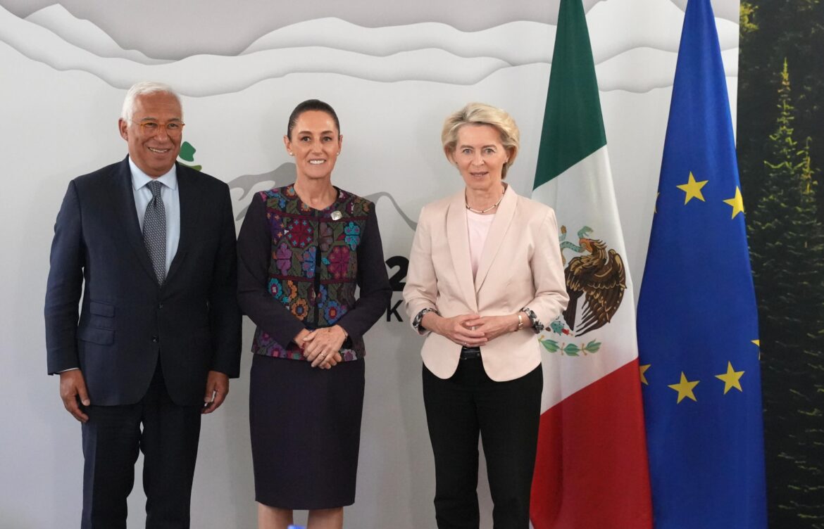 Sheinbaum dialoga con UE sobre tratado comercial