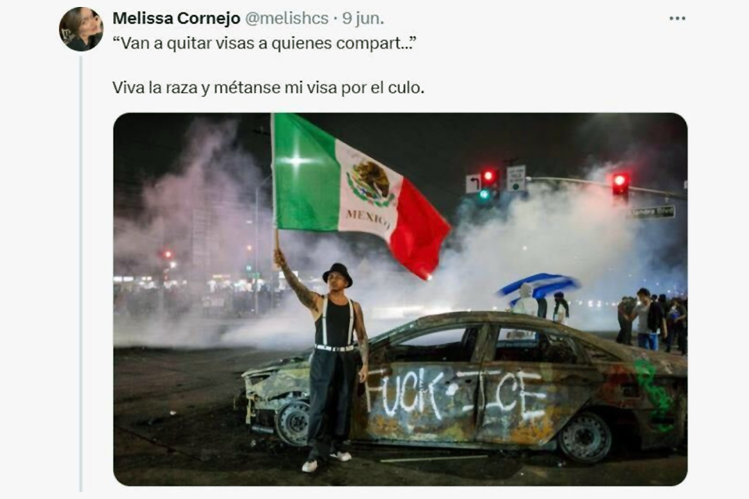 Landau revoca visa por insultos a ICE