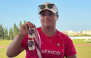 La mexicana Guadalupe Navarro suma su segunda medalla de oro en el Grand Prix de Paratletismo Túnez 2025.