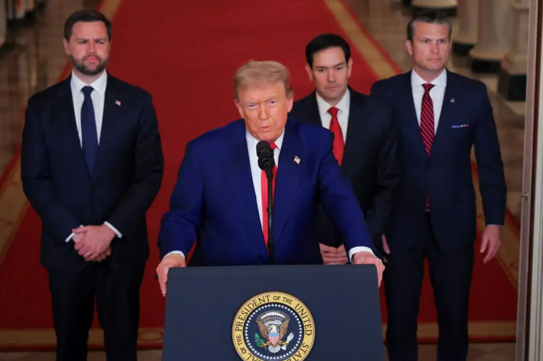 Trump exige paz a Irán tras destruir centrales nucleares
