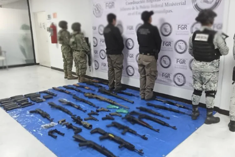 Operación Frontera Norte asegura cifras récord de drogas, armas… ¡y un tigre!