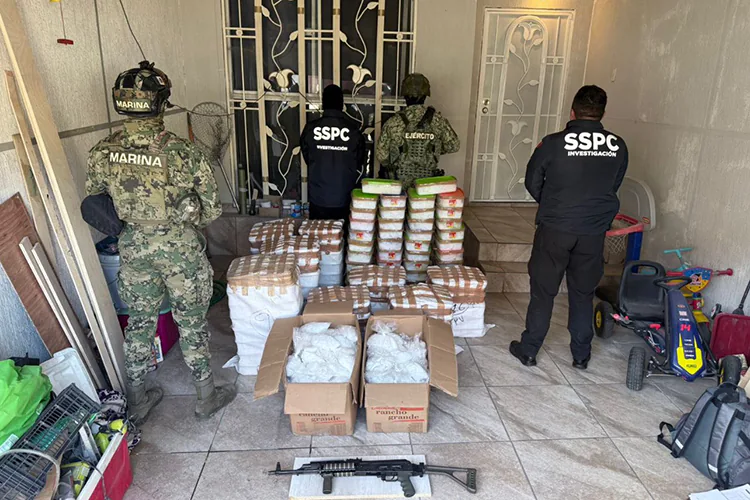 Operación Frontera Norte incauta más de una tonelada de droga en un solo fin de semana
