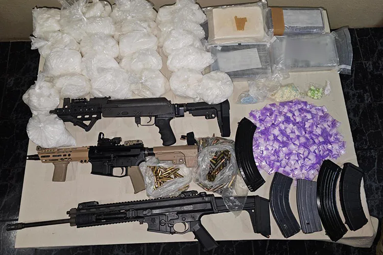Operación Frontera Norte asegura miles de litros de sustancias para fabricación de droga