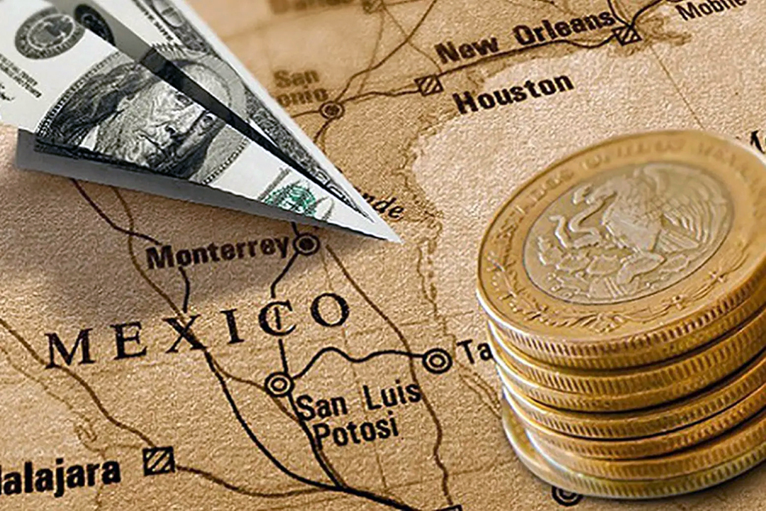 México sufre caída histórica en remesas 2025