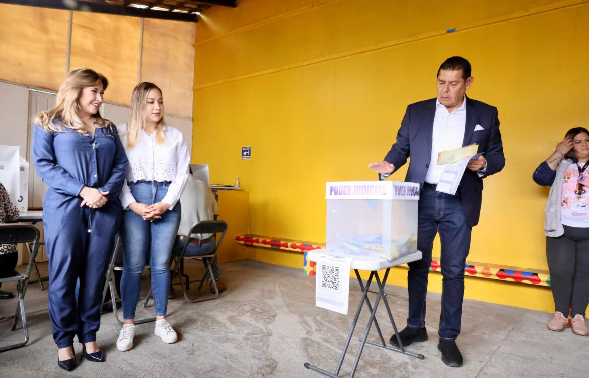 Armenta llama a votar por el Poder Judicial