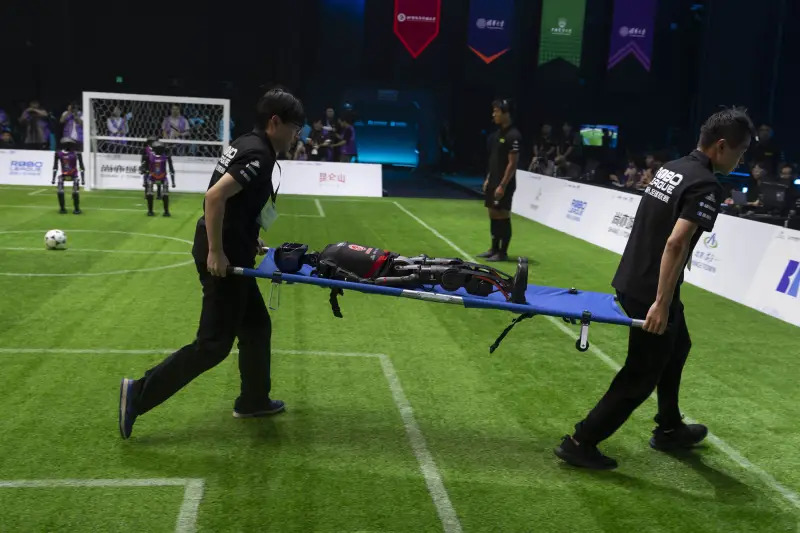 Fútbol con robots supera al humano en China