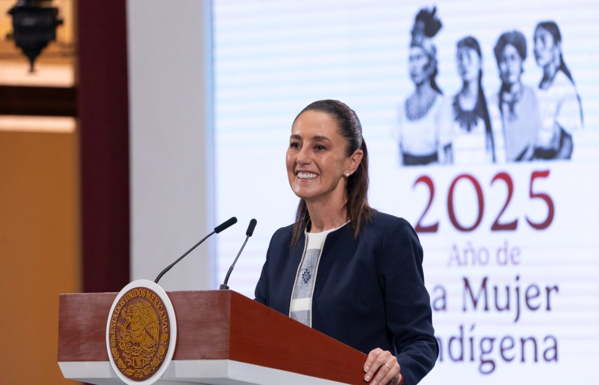 Sheinbaum anuncia avance en construcción de viviendas