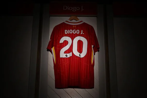 “Lo hacemos eterno”: Liverpool retira el dorsal 20 de Diogo Jota tras su fallecimiento