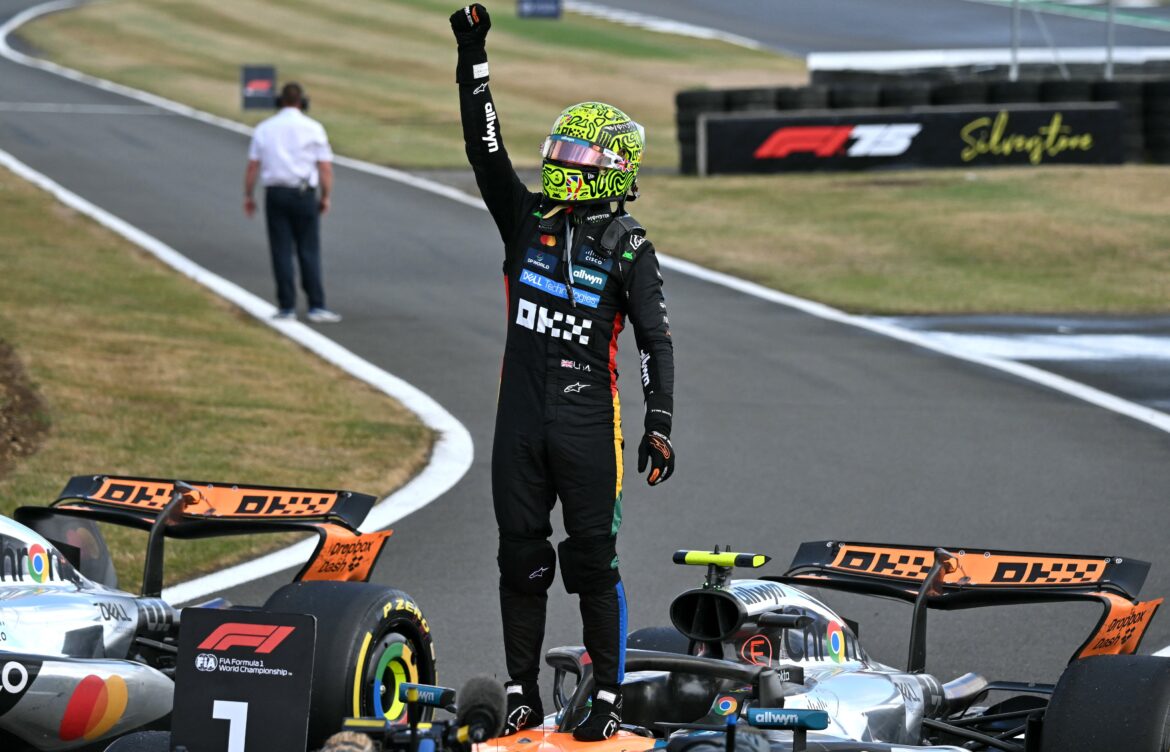 Norris gana en casa; Hulkenberg hace historia