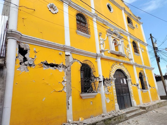 Sismo de 5.2 sacude el sur de Guatemala