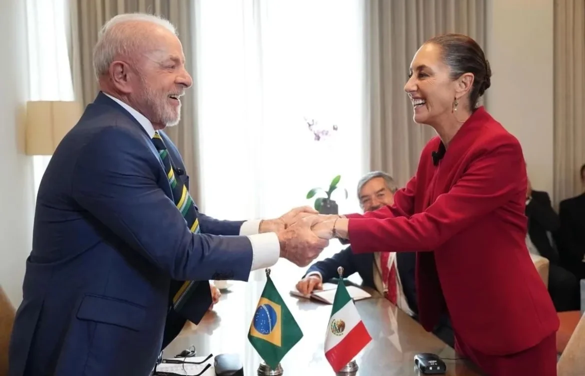 México y Brasil acuerdan fortalecer relación comercial en medio de incertidumbre global