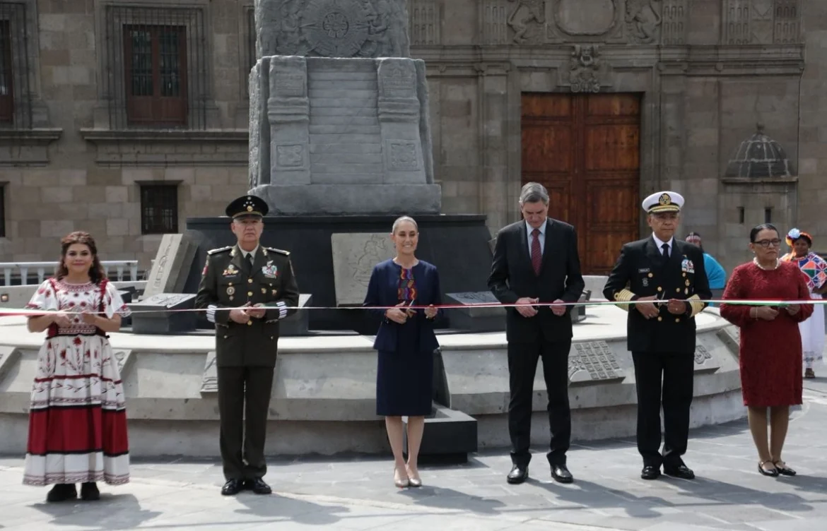 Sheinbaum encabeza ceremonia por los 700 años de la fundación de México‑Tenochtitlan