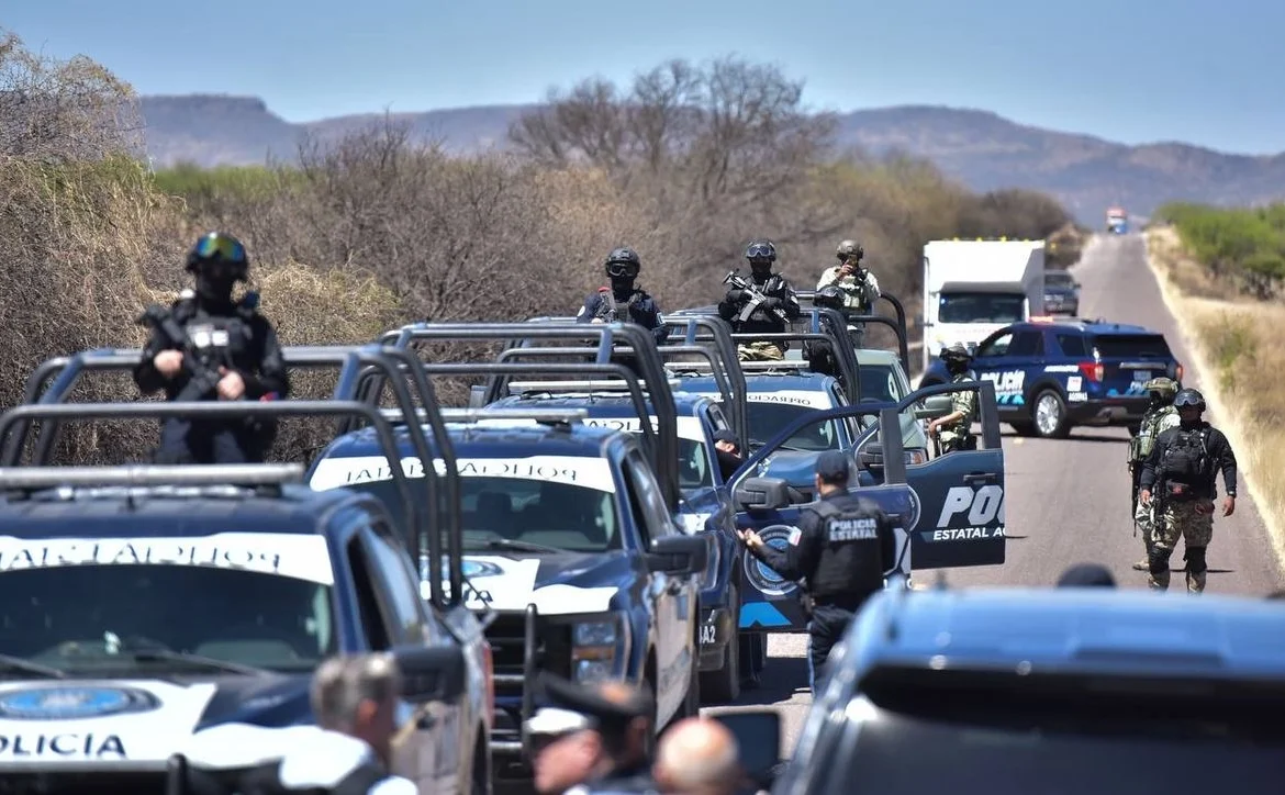 Fuerzas federales capturan a 18 presuntos integrantes de grupo delictivo en Aguascalientes