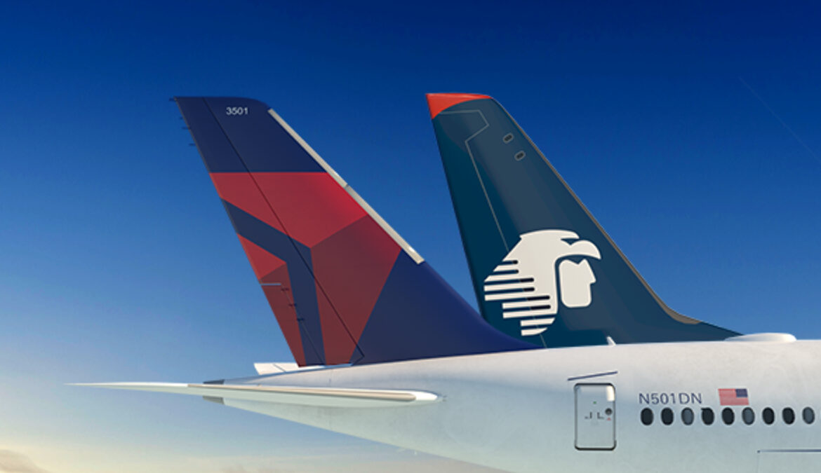 Aeroméxico y Delta revisan orden de EU sobre competencia aérea