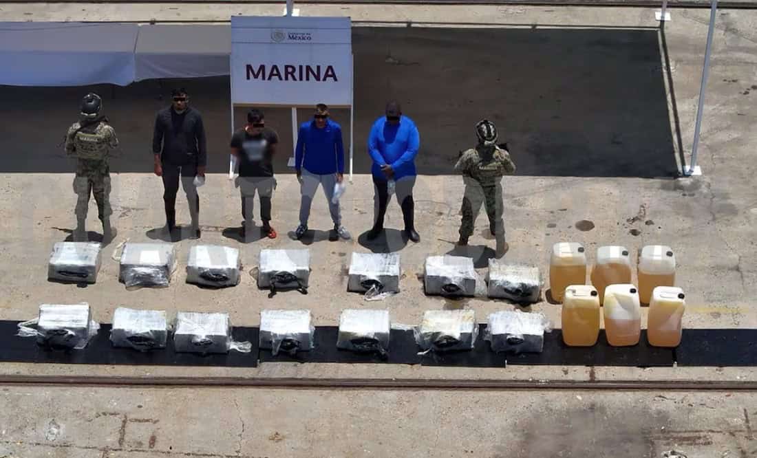 Van 45 toneladas de ‘coca’ decomisadas por la Semar durante este sexenio