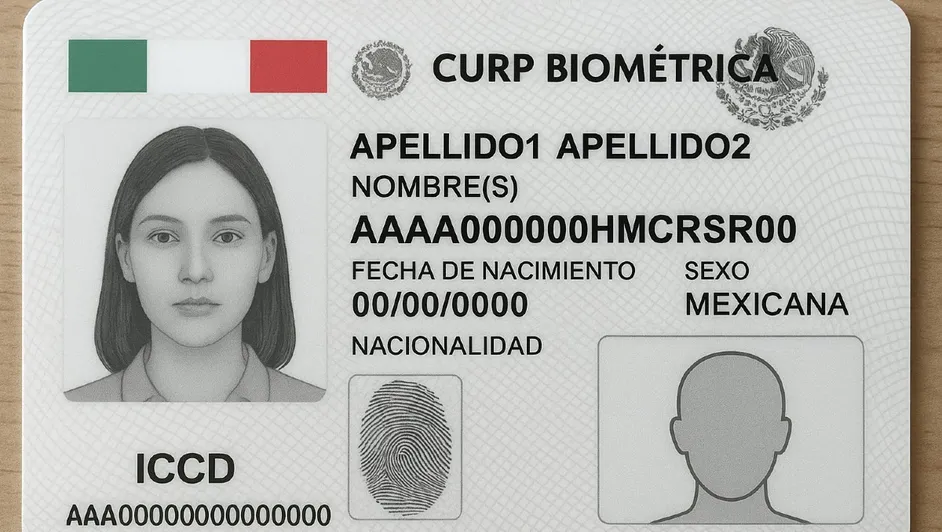 Publican en el DOF entrada en vigor de la CURP Biométrica y otras reformas legales