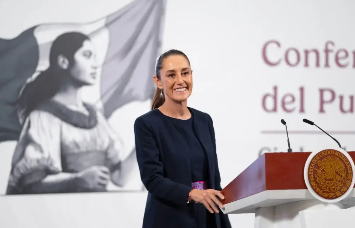 Sheinbaum reitera postura por la coexistencia pacífica de Israel y Palestina