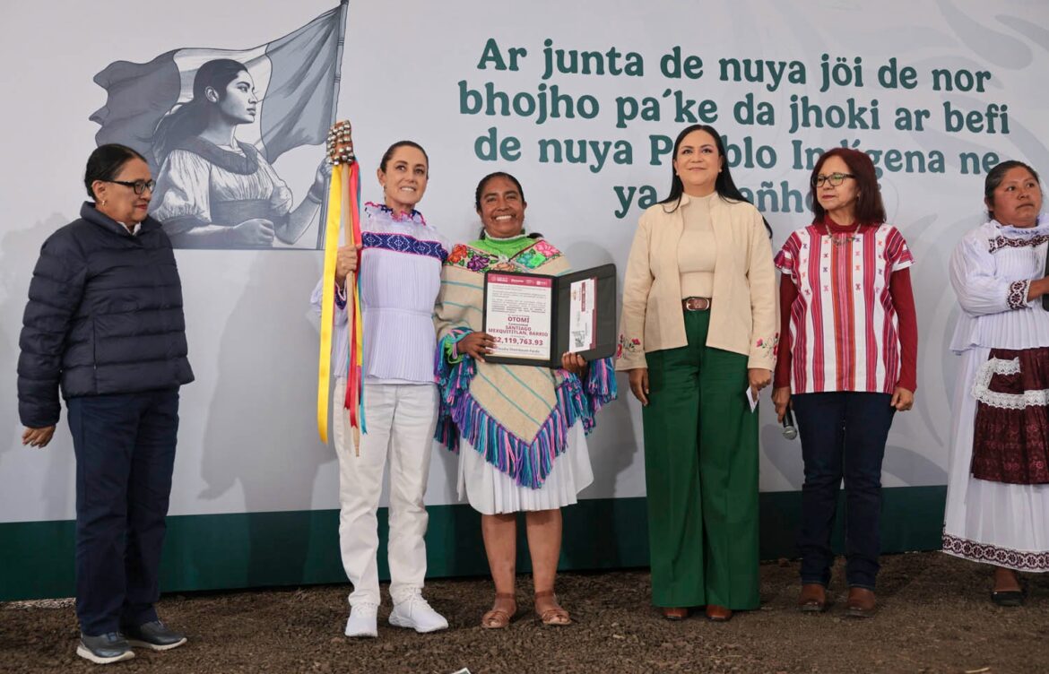 La 4T ha recuperado la dignidad del pueblo de México, afirma Claudia Sheinbaum