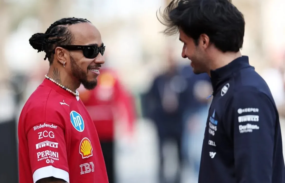 Ferrari identifica la principal desventaja de Hamilton frente a Sainz en el SF-25