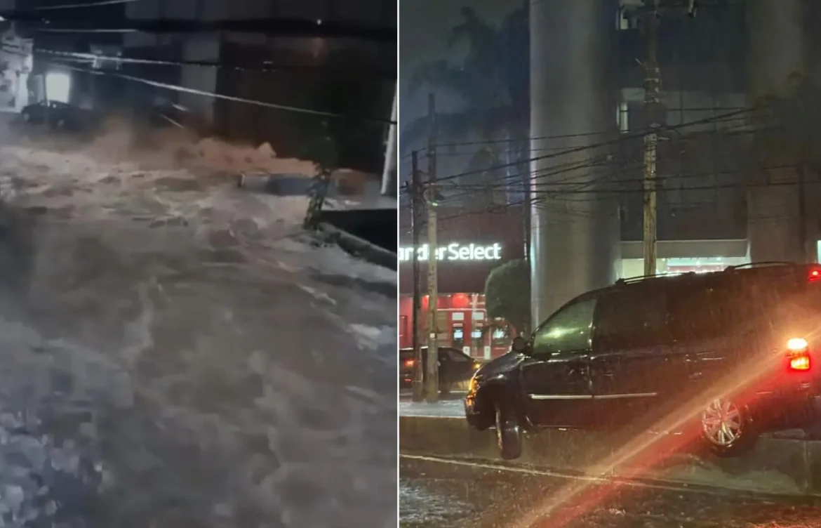 Lluvias dejan dos muertos tras desbordamiento de canal en Querétaro