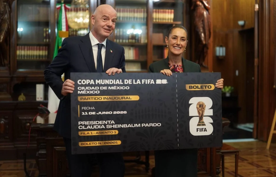 Sheinbaum analiza otorgar boleto inaugural del Mundial 2026 a una niña