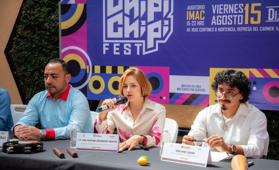 Invita Ayuntamiento de Xalapa al Chipi Chipi Fest