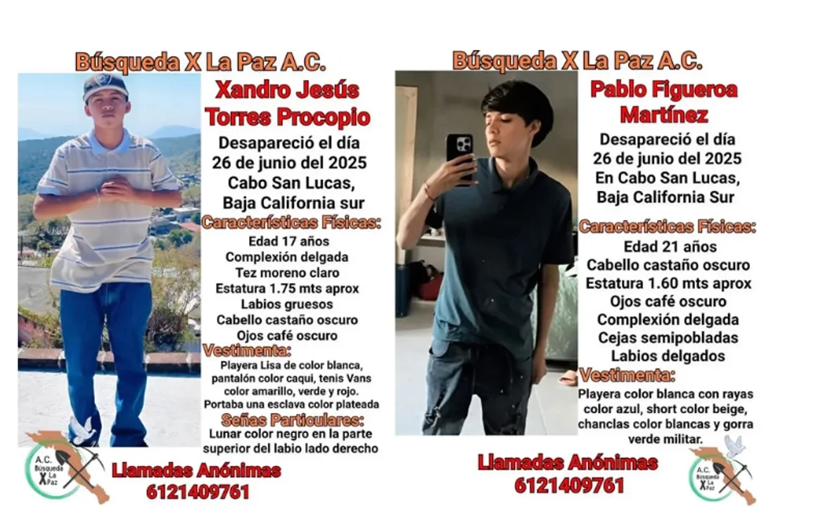 Colectivo confirma muerte de jóvenes detenidos por policías en Baja California