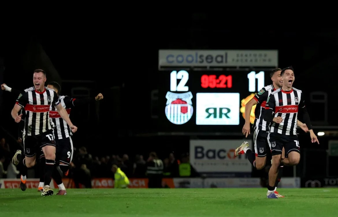Grimsby Town da la sorpresa del siglo y elimina al Manchester United