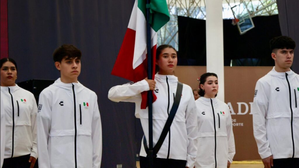 Abanderan a delegación mexicana rumbo a Juegos Panamericanos Junior