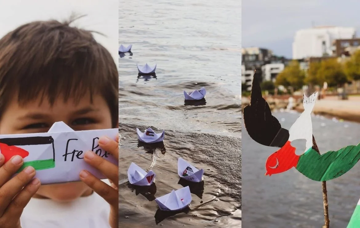 Flotilla humanitaria enfila hacia Gaza