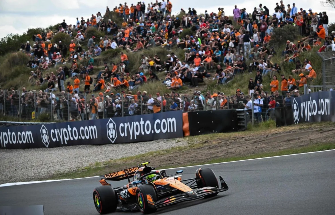Norris arrasa en las dos sesiones libres del GP de Países Bajos