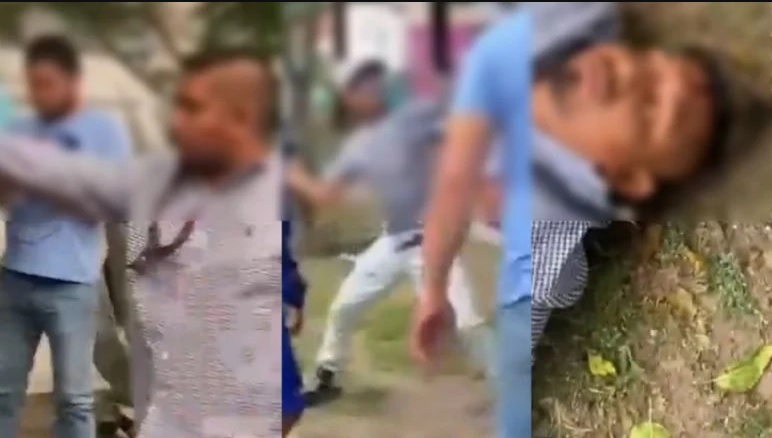 Ciudadanos detienen y golpean a agresor tras dejar inconsciente a su pareja en Irapuato
