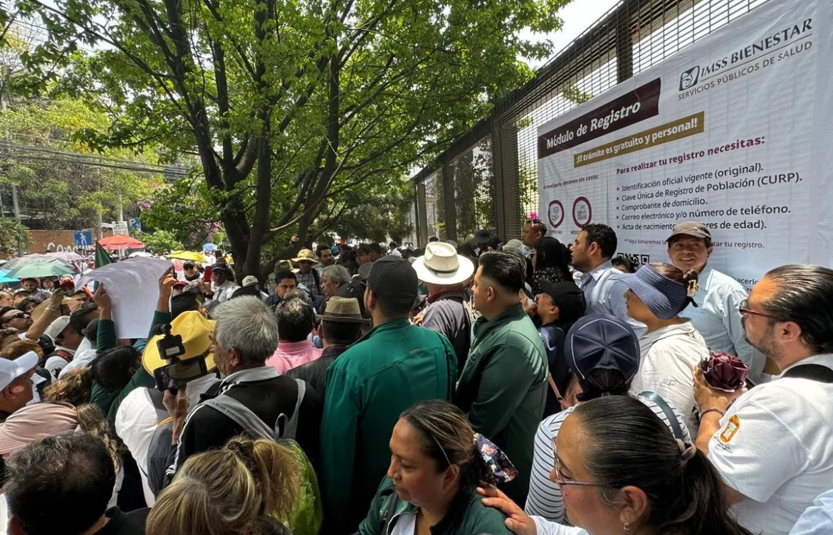 Trabajadores del IMSS en Sinaloa exigen la restitución del régimen de jubilación y pensión