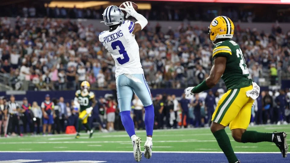 Empate dramático entre Cowboys y Packers en el rugido del Sunday Night Football