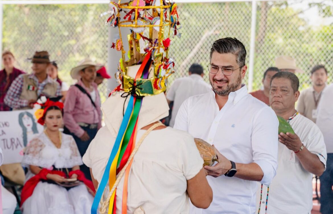 Daniel Cortina destaca reconocimiento a comunidades indígenas en Tuxpan