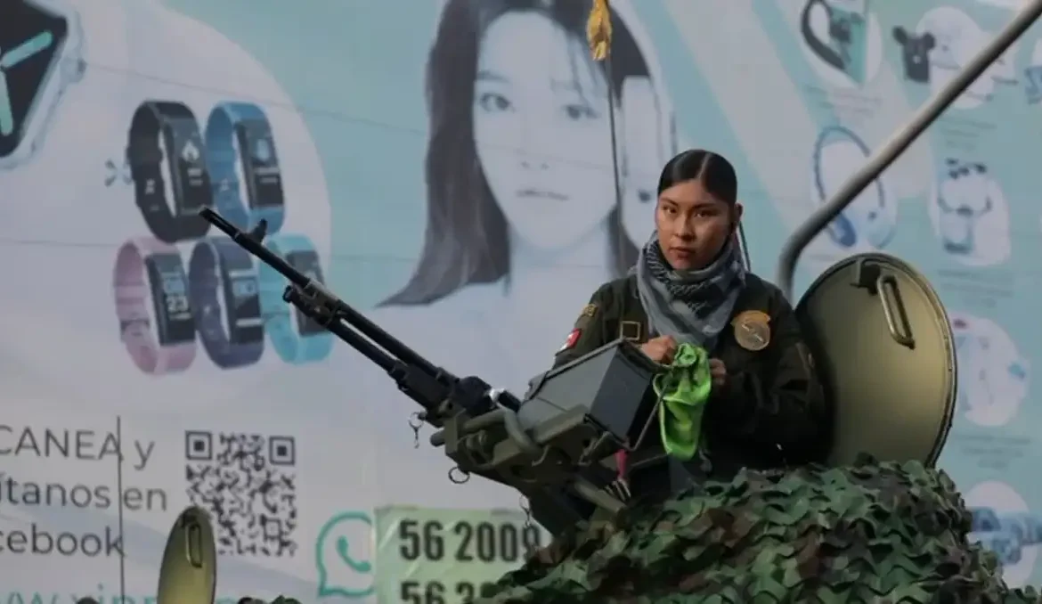 Fuerzas Armadas se alistan para participar en el desfile militar en la Ciudad de México