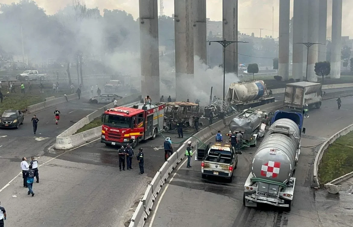 Transportadora Silza asume responsabilidad por explosión en Iztapalapa